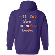 Load image into Gallery viewer, &quot;Fall For Jesus&quot;-Unisex Zip Up Hooded Sweatshirt
