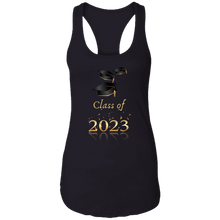 Load image into Gallery viewer, &quot;Class of 2023&quot; Ladies Ideal Racerback Tank
