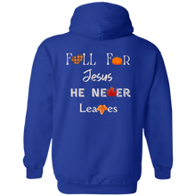 Load image into Gallery viewer, &quot;Fall For Jesus&quot;-Unisex Zip Up Hooded Sweatshirt
