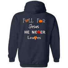 Load image into Gallery viewer, &quot;Fall For Jesus&quot;-Unisex Zip Up Hooded Sweatshirt
