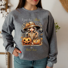 Load image into Gallery viewer, I Put The Boo In Boo-Jee Halloween Sweatshirt
