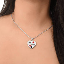 Load image into Gallery viewer, &quot;Mom-Est Grandma-Est&quot; Heart Necklace
