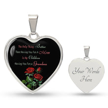 Load image into Gallery viewer, &quot;The Only Thing Better&quot; Heart Necklace
