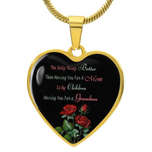 Load image into Gallery viewer, &quot;The Only Thing Better&quot; Heart Necklace
