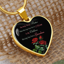 Load image into Gallery viewer, &quot;The Only Thing Better&quot; Heart Necklace
