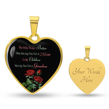 Load image into Gallery viewer, &quot;The Only Thing Better&quot; Heart Necklace
