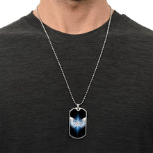 Load image into Gallery viewer, Psalm 91:11 Dog Tag Necklace
