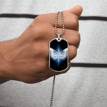 Load image into Gallery viewer, Psalm 91:11 Dog Tag Necklace
