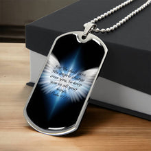 Load image into Gallery viewer, Psalm 91:11 Dog Tag Necklace
