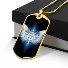 Load image into Gallery viewer, Psalm 91:11 Dog Tag Necklace
