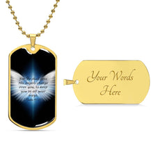 Load image into Gallery viewer, Psalm 91:11 Dog Tag Necklace
