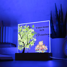 Load image into Gallery viewer, &quot;Grandma&quot; Acrylic Square Plaque
