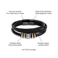 Load image into Gallery viewer, &quot;Love You Forever&quot; Engraved Bracelet
