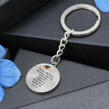 Load image into Gallery viewer, &quot;My Son&quot; Graduation Engraved Keychain
