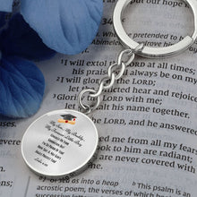 Load image into Gallery viewer, &quot;My Son&quot; Graduation Engraved Keychain
