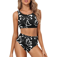 Load image into Gallery viewer, Butterfly Crop Top Bikini Set
