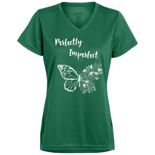 Load image into Gallery viewer, &quot;Perfectly Imperfect&quot; V-Neck T-Shirt
