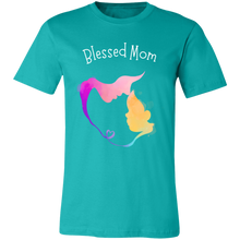 Load image into Gallery viewer, &quot;Blessed Mom&quot; Jersey Short-Sleeve T-Shirt
