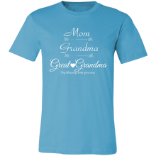 Load image into Gallery viewer, &quot;Mom, Grandma, Great-Grandma&quot; Unisex Short-Sleeve T-Shirt
