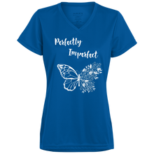 Load image into Gallery viewer, &quot;Perfectly Imperfect&quot; V-Neck T-Shirt
