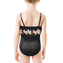 Load image into Gallery viewer, &quot;Donut&quot; Girls Ruffle Swimsuit
