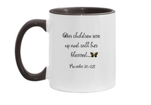 Load image into Gallery viewer, &quot;Blessed Mom&quot; 11 oz. Accent Mug
